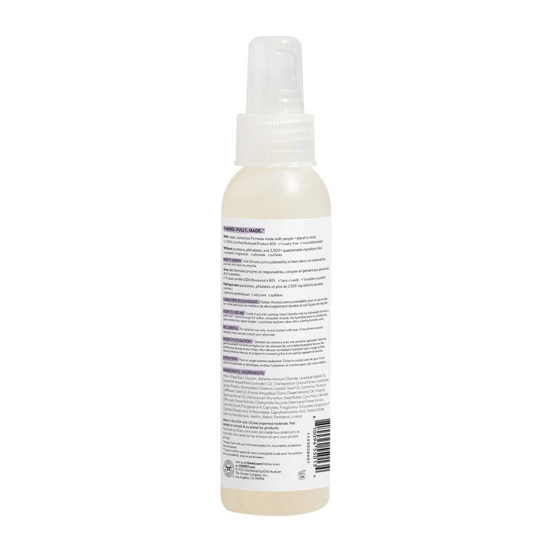 slide 3 of 4, The Honest Company Calm Conditioning Detangler- Lavender - 4 fl oz, 4 fl oz