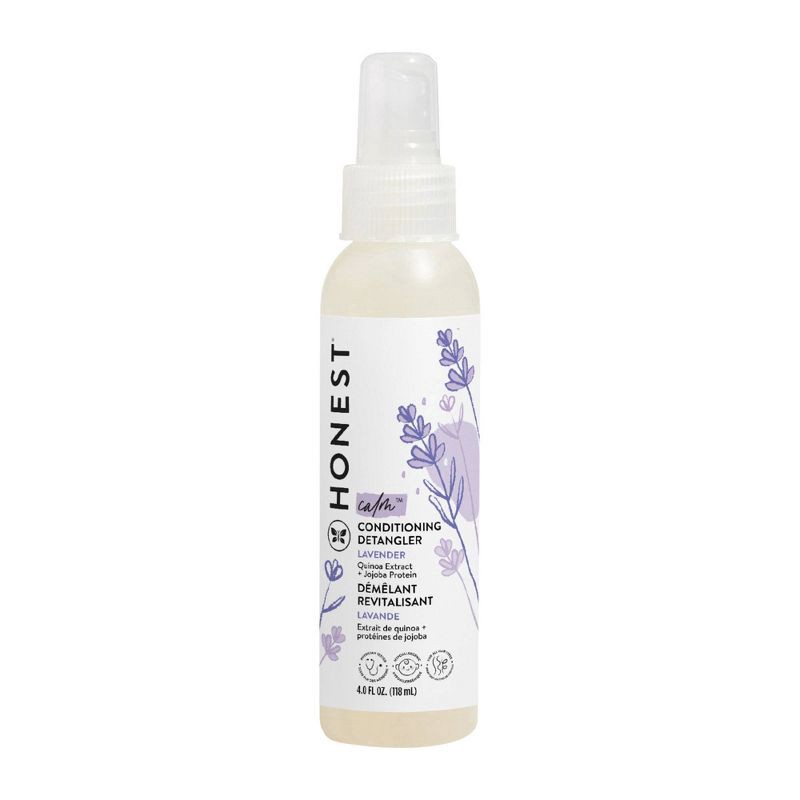 slide 1 of 4, The Honest Company Calm Conditioning Detangler- Lavender - 4 fl oz, 4 fl oz