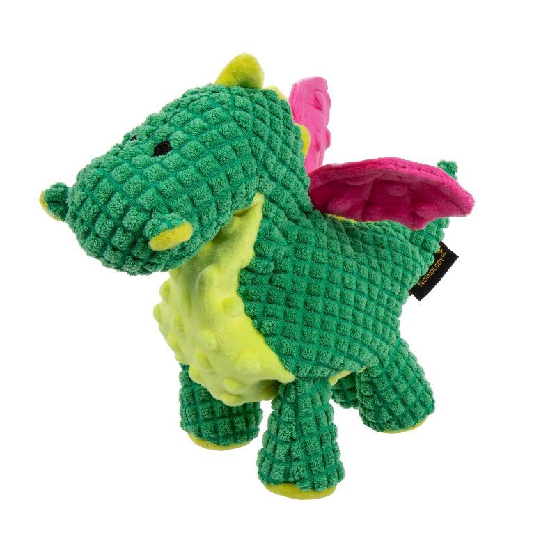slide 1 of 7, TrustyPup Dragon Dog Toy, 1 ct