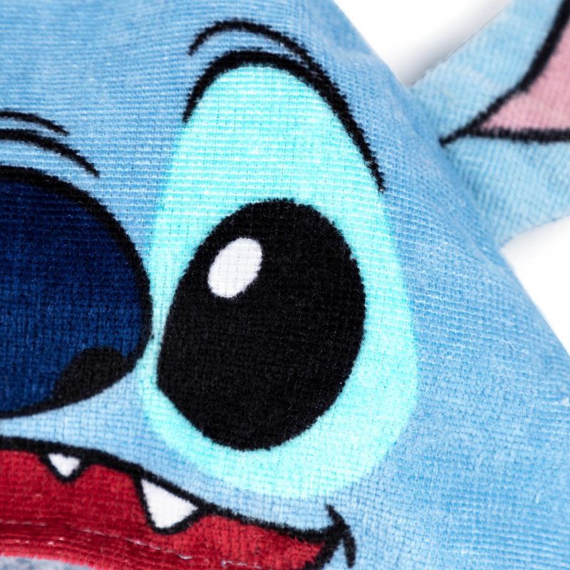 slide 3 of 6, Lilo & Stitch Stitch Kids' Hooded Bath Towel, 1 ct