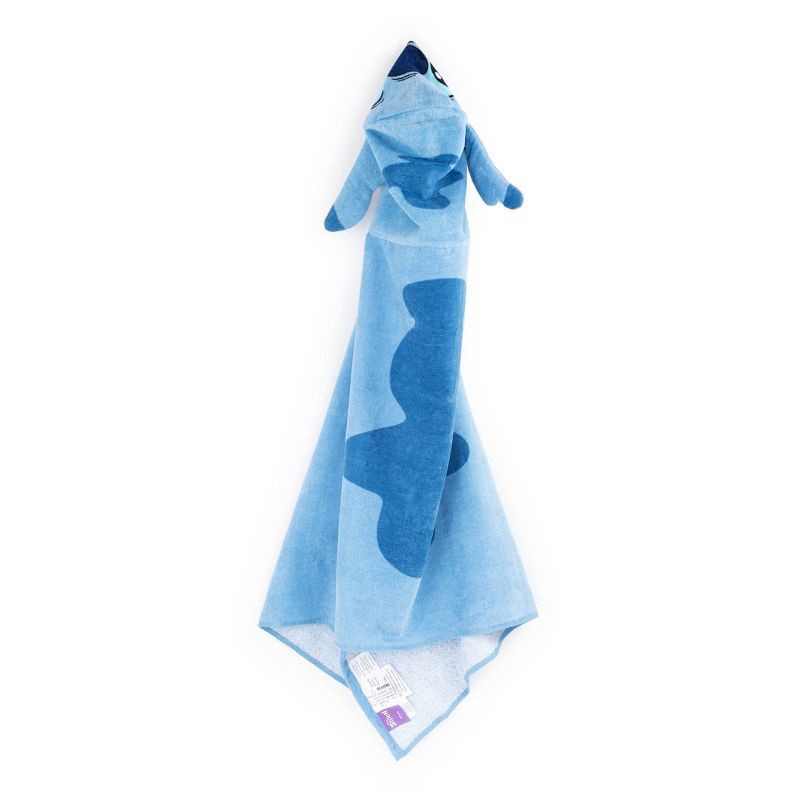 slide 4 of 6, Lilo & Stitch Stitch Kids' Hooded Bath Towel, 1 ct