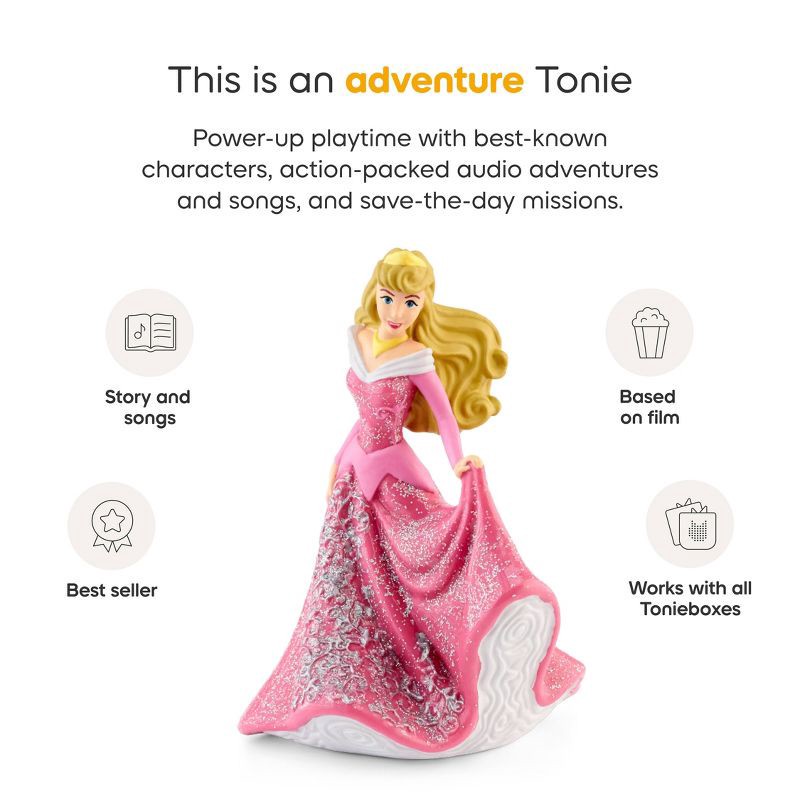 slide 5 of 7, tonies Disney Sleeping Beauty Tonie Figurine, 1 ct