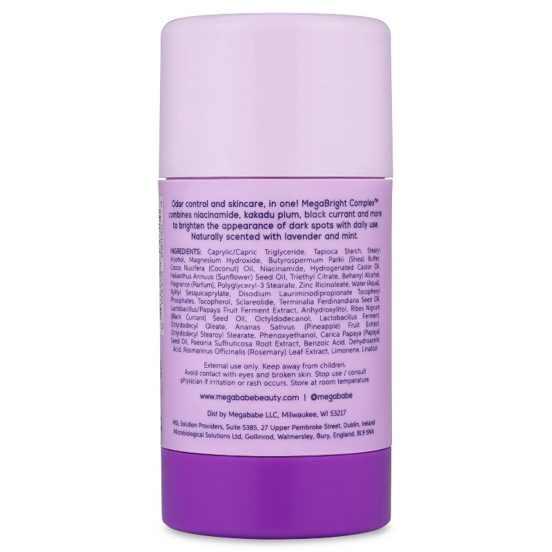slide 2 of 7, Megababe The Glow Deo Daily Deodorant - 2.6oz, 2.6 oz