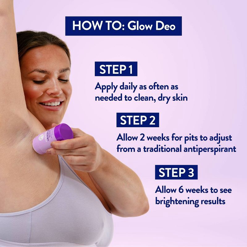 slide 5 of 7, Megababe The Glow Deo Daily Deodorant - 2.6oz, 2.6 oz