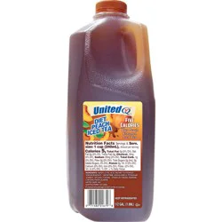 United Dairy Diet Peach Tea - 64 oz