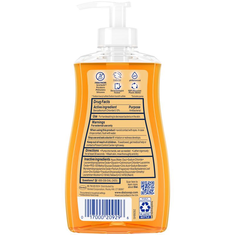 slide 2 of 11, Dial Antibacterial Liquid Hand Soap Pump - Original - 11 fl oz, 11 fl oz