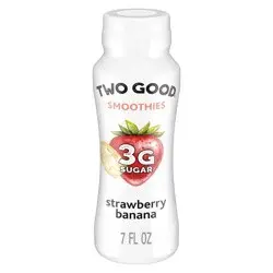 Two Good Strawberry Banana Greek Yogurt Smoothie - 7 fl oz