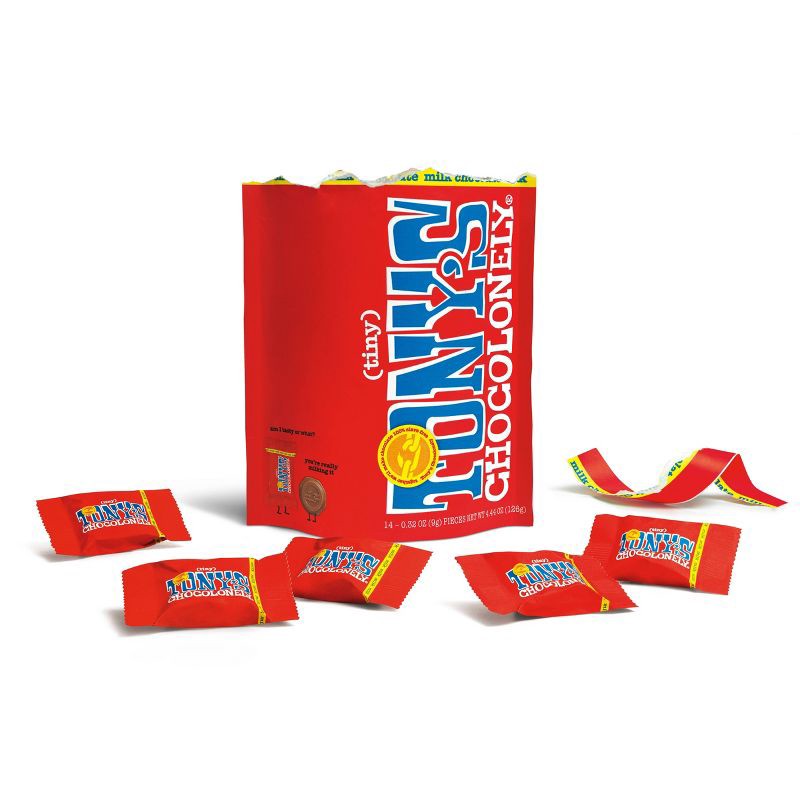 slide 3 of 3, Tony's Chocolonely Tiny Tony's Milk Chocolate Coins Candy - 4.4oz, 4.4 oz