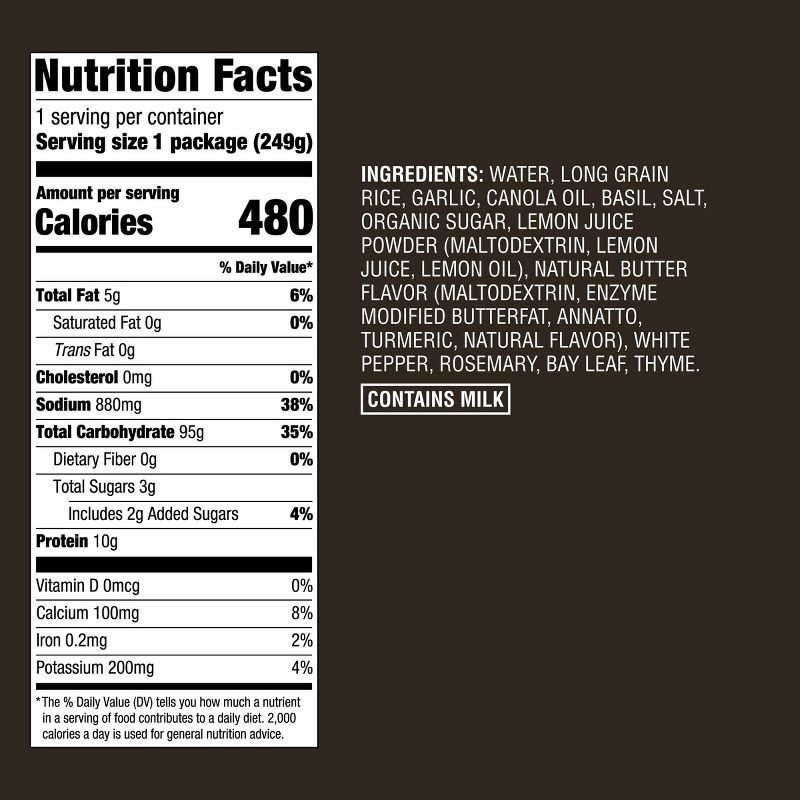 slide 4 of 4, 90 Second Lemon Basil Rice - 8.8oz - Good & Gather™, 8.8 oz