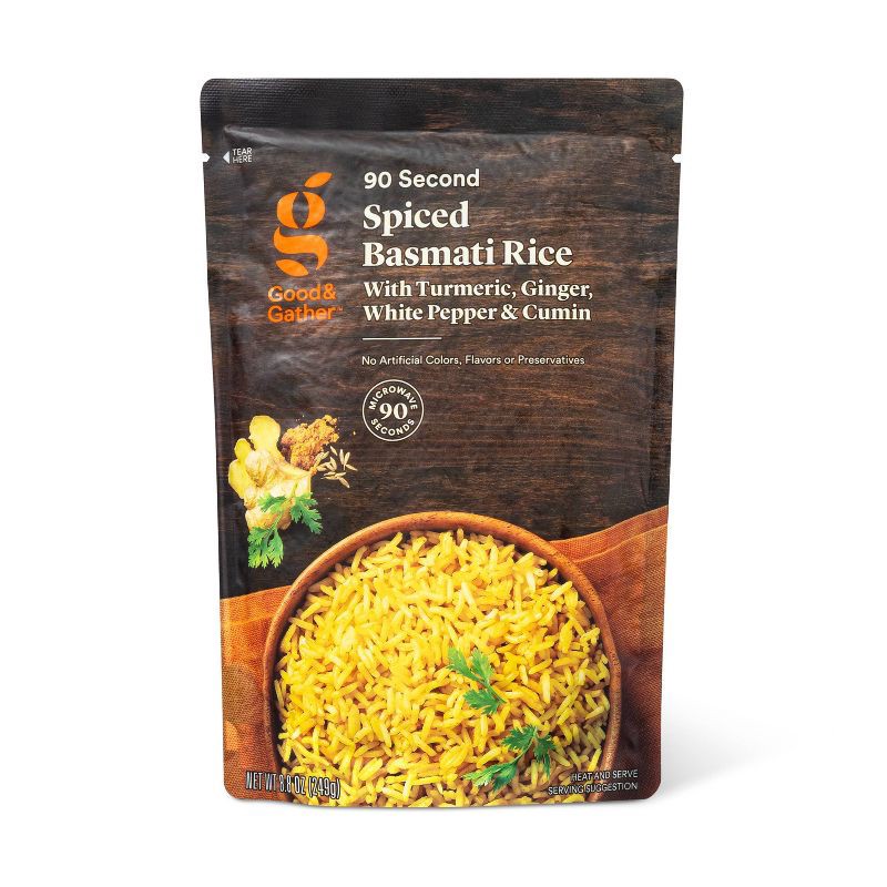 slide 1 of 4, 90 Second Indian-inspired Spiced Basmati Rice - 8.8oz - Good & Gather™, 8.8 oz