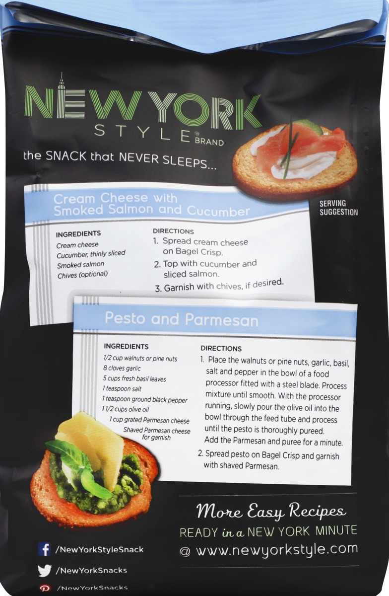 slide 2 of 5, New York Style Bagel Crisps 7.2 oz, 7.2 oz