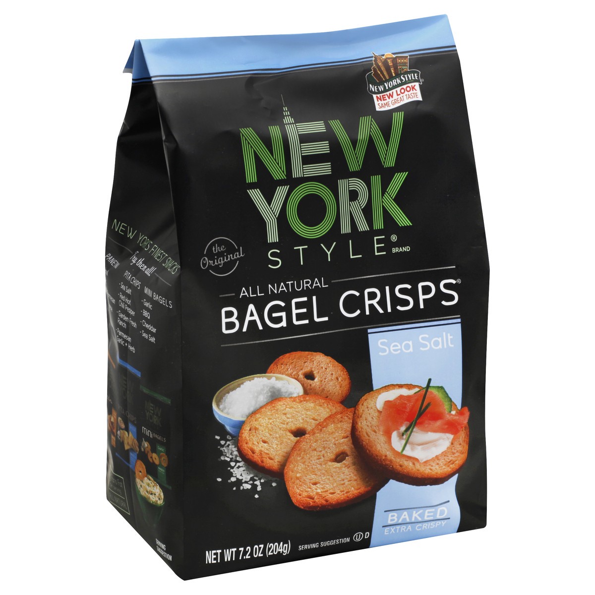 slide 5 of 5, New York Style Bagel Crisps 7.2 oz, 7.2 oz