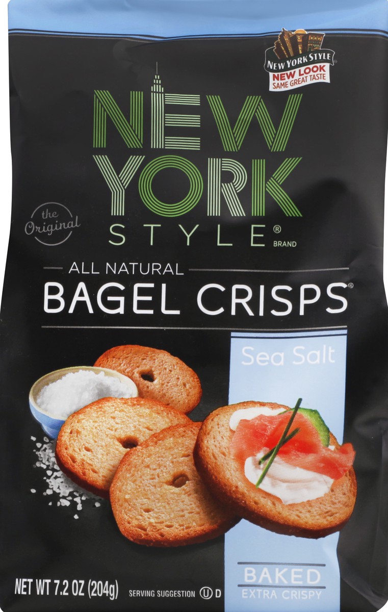 slide 1 of 5, New York Style Bagel Crisps 7.2 oz, 7.2 oz