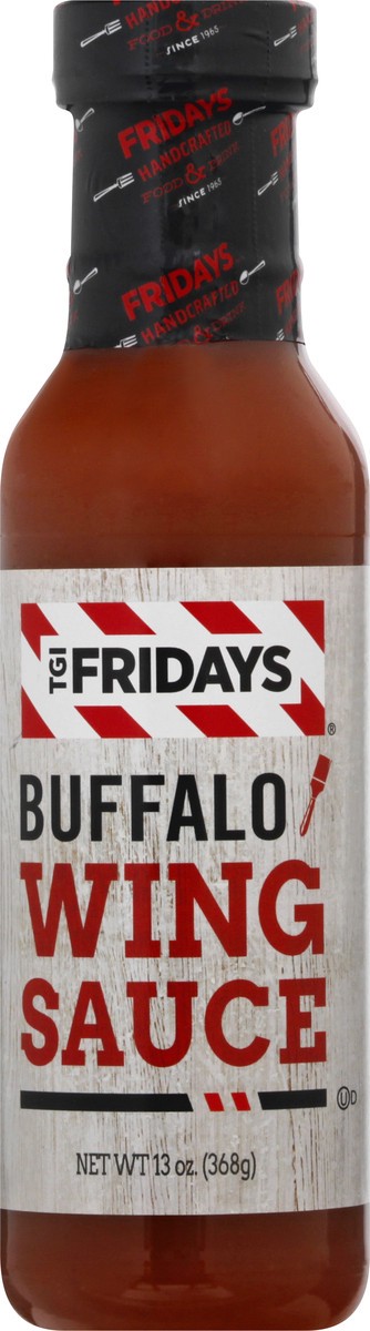 slide 3 of 13, T.G.I. Friday's Buffalo Wing Sauce 13 oz, 13 oz
