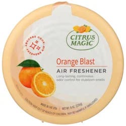 Citrus Magic Orange Blast Air Freshener 8 oz