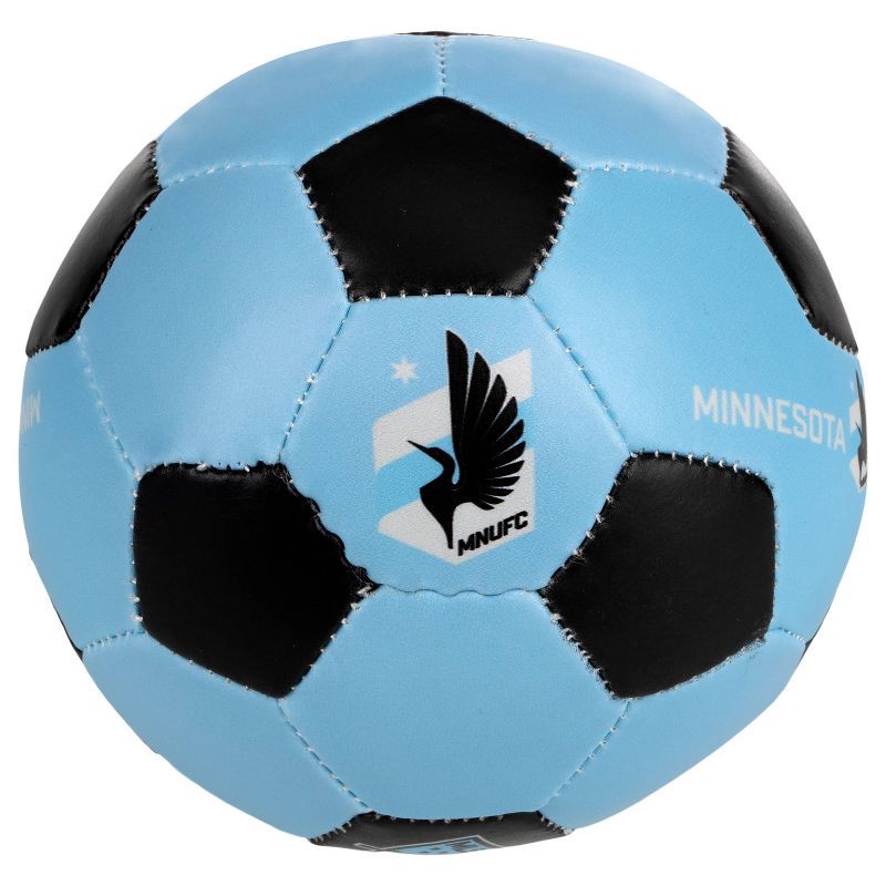 slide 1 of 6, MLS Minnesota United FC Softee Ball Size 4" - 3pk, 3 ct