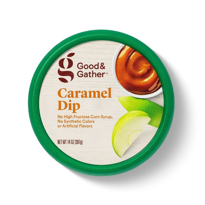 slide 1 of 4, Caramel Dip - 14oz - Good & Gather™, 14 oz