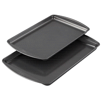 slide 19 of 21, Wilton Perfect Results Premium Non-Stick Bakeware Cookie Baking Sheets Set, 2 ct