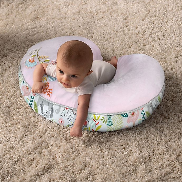 slide 3 of 5, Boppy Luxe Sweet Safari Nursing Pillow and Positioner - Pink, 1 ct