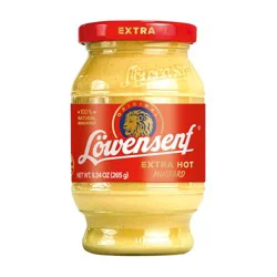 Lowensenf Extra Hot German Mustard
