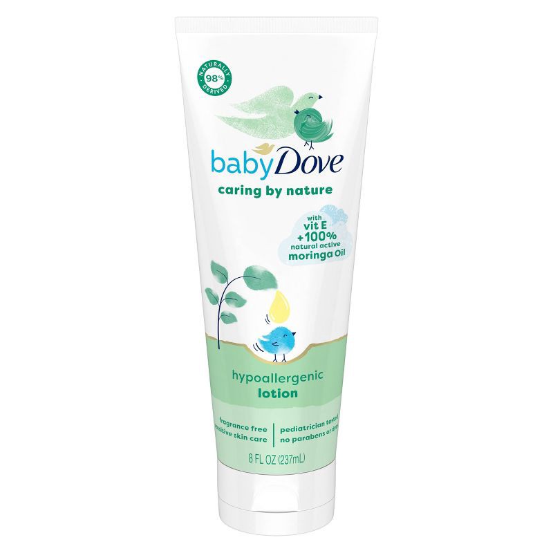slide 10 of 11, Baby Dove Caring by Nature Hypoallergenic Lotion - 8 fl oz, 8 fl oz
