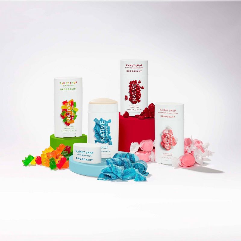 slide 4 of 6, Native Limited Edition Strawberry & Vanilla Taffy Deodorant - 2.65oz, 2.65 oz