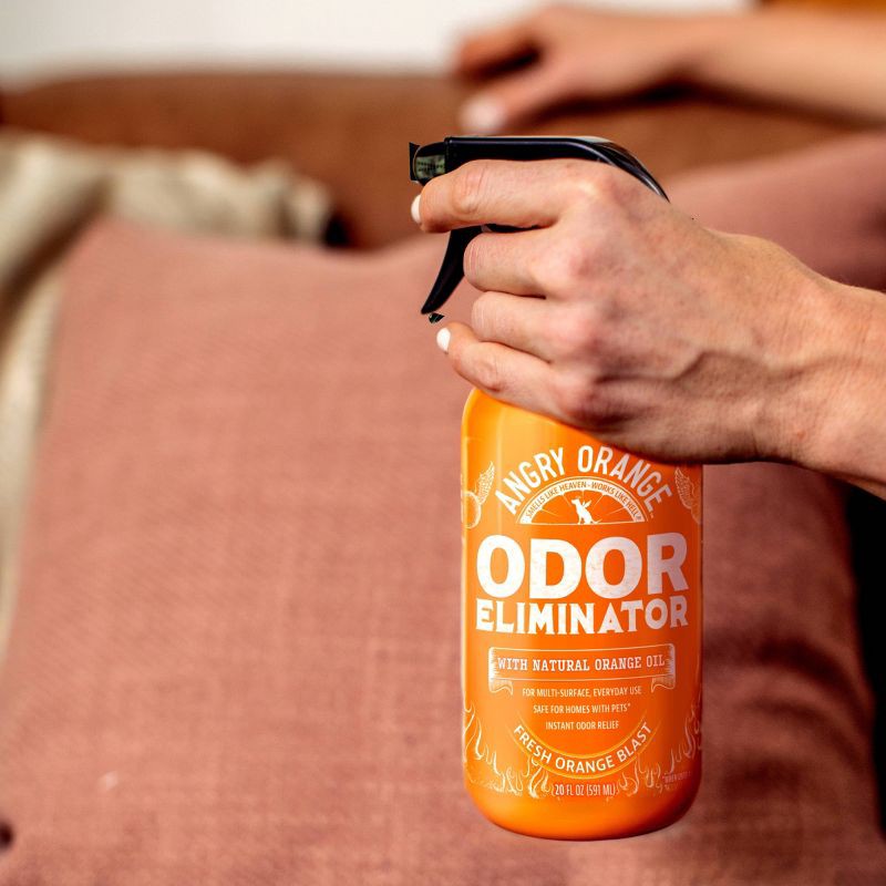 slide 6 of 7, Angry Orange Ready To Use Orange Scented Pet Odor Eliminator - 20 fl oz, 20 fl oz