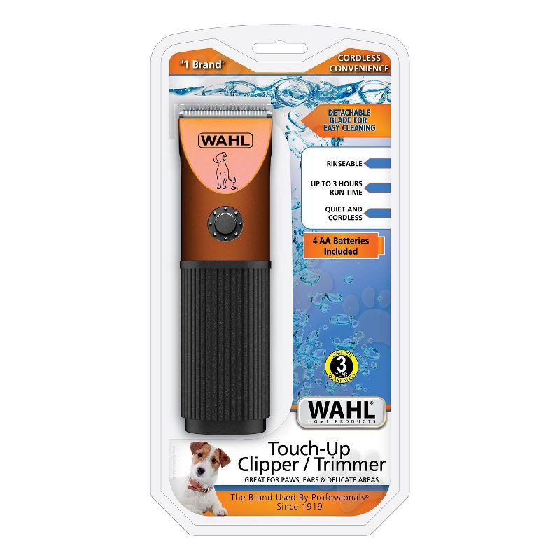 slide 1 of 11, Wahl Cordless Battery Touch-Up for Paws, Ears, and Delicate Areas Dog Clipper Trimmer, 1 ct