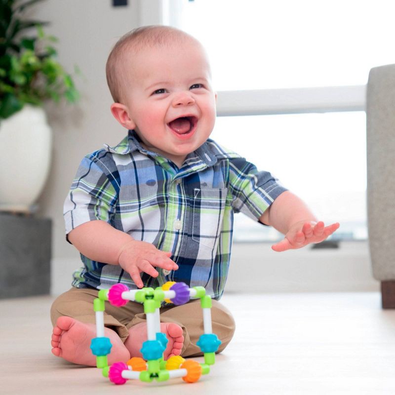 slide 3 of 5, Fat Brain Toys Quubi Cube Baby Learning Toy, 1 ct