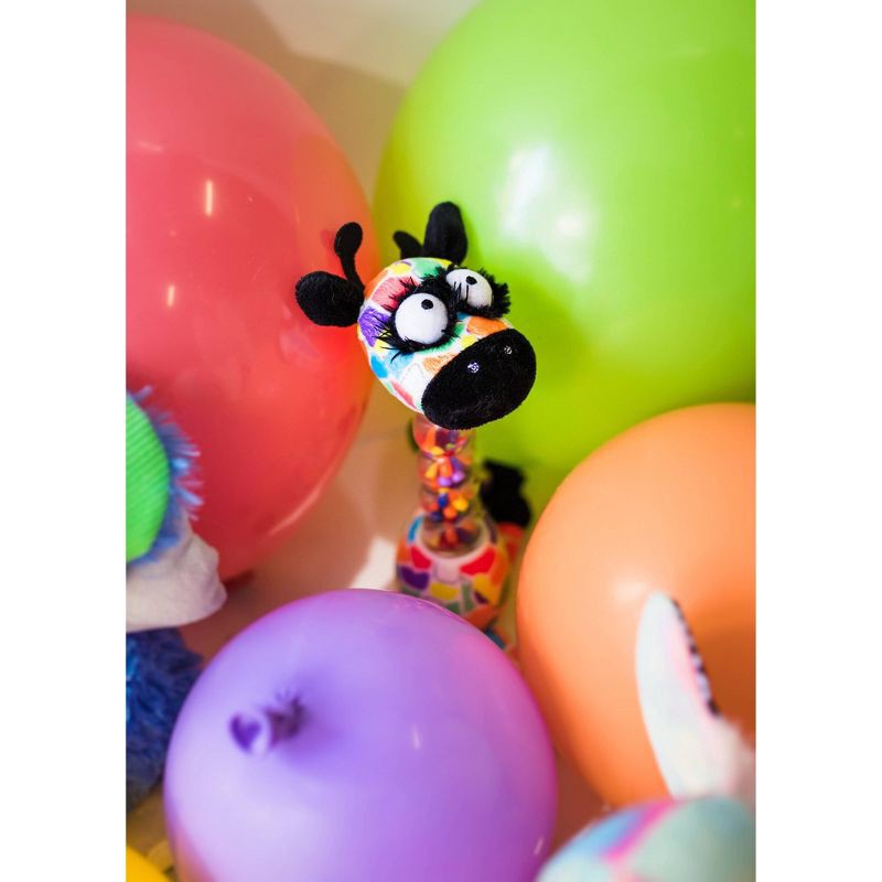 slide 7 of 7, Inklings Jaffy the Fringed Footed Giraffe Baby Rattle and Shaker Plush Toy, 1 ct