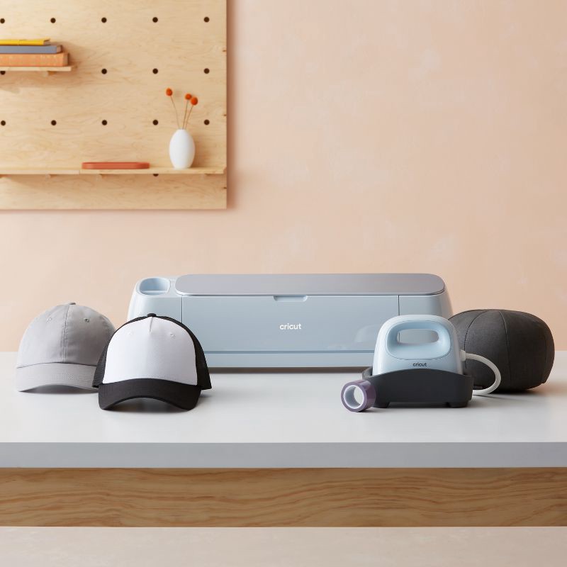 slide 4 of 4, Cricut Ball Cap Blank Gray, 1 ct