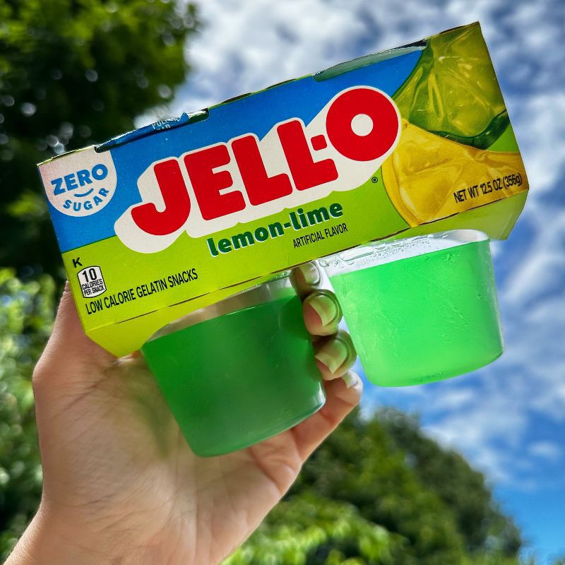 slide 3 of 8, JELL-O Sugar Free Lemon Lime Gelatin - 12.5oz/4ct, 4 ct; 12.5 oz