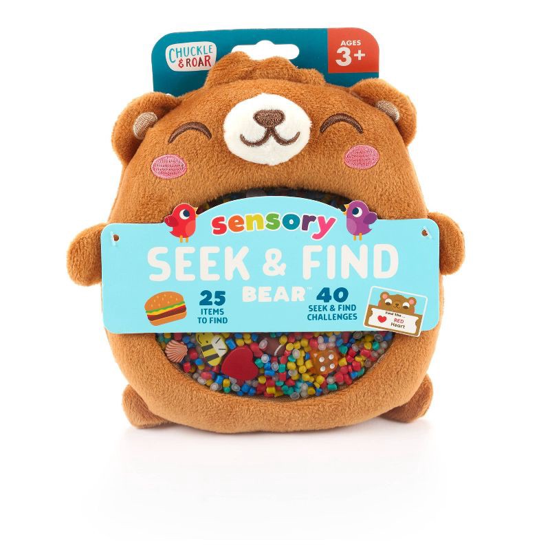 slide 1 of 8, Chuckle & Roar Sensory Seek & Find Bear Board Game, 1 ct