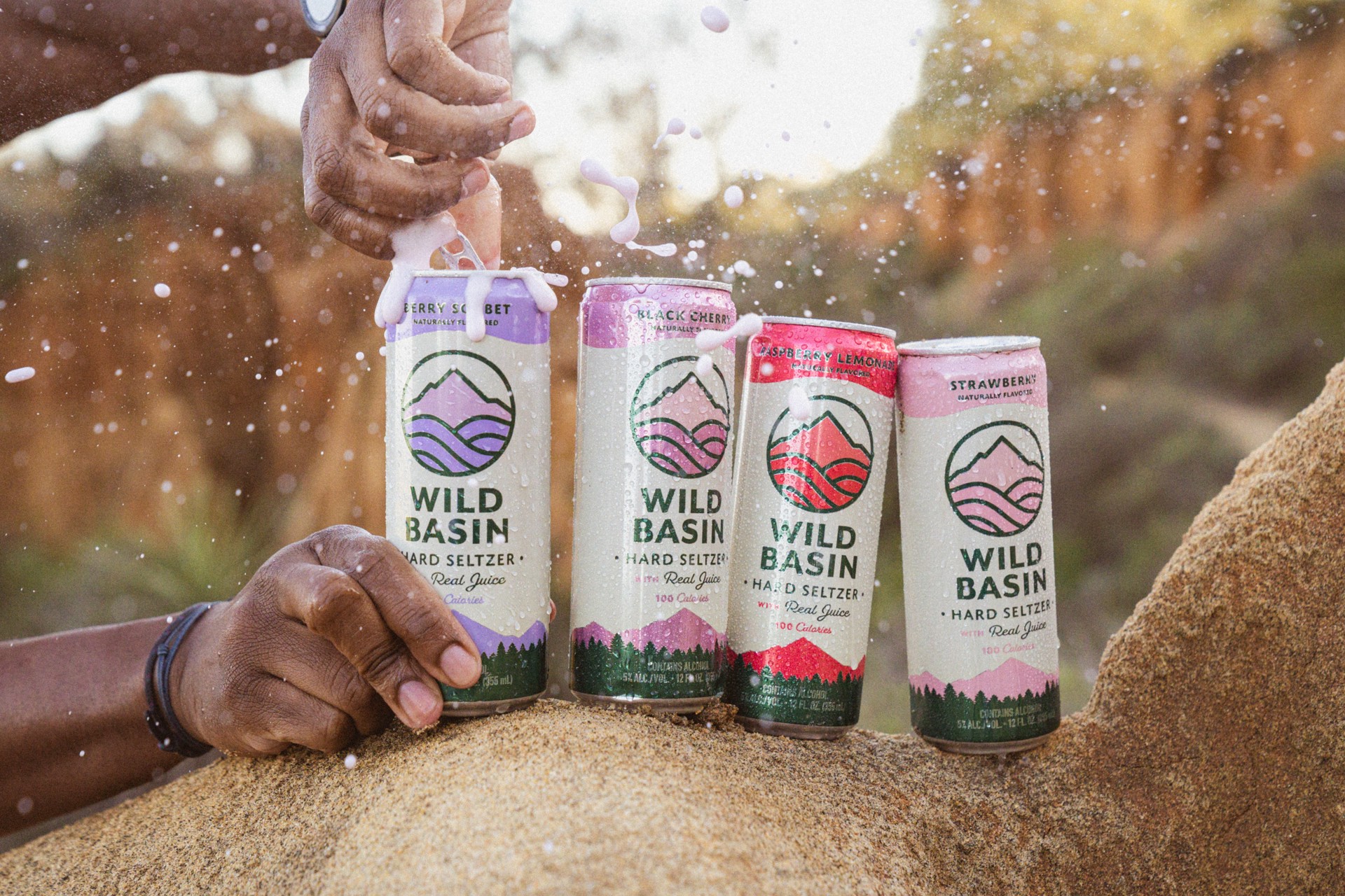 slide 8 of 10, Wild Basin Berry Hard Seltzer Mixed 12pk, 12 ct