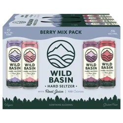 Wild Basin Berry Hard Seltzer Mixed 12pk