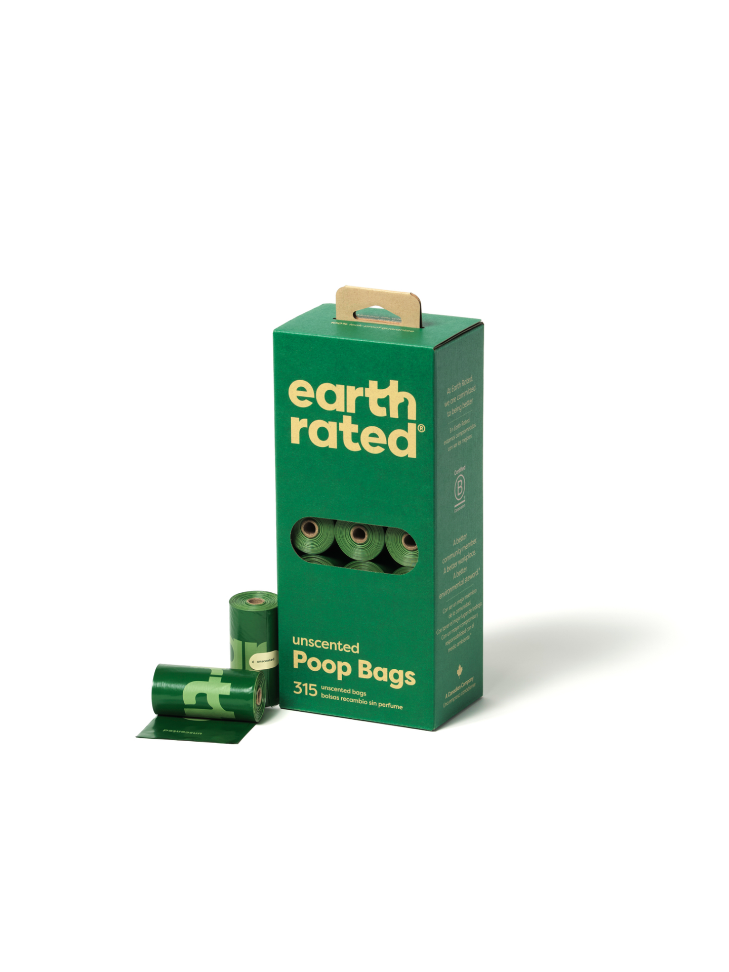 slide 2 of 3, Earth Rated Dog Poop Bags - Unscented - 315ct, 315 ct