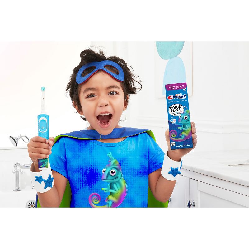 slide 7 of 9, Crest Advanced Kid's Fluoride Toothpaste - Bubblegum Flavor, 1 ct