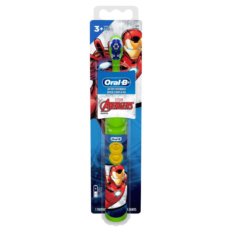 slide 2 of 8, Oral-B Avengers Battery Toothbrush, 1 ct