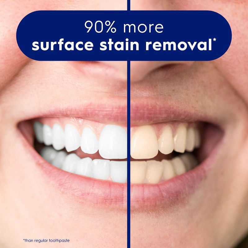 slide 4 of 10, Crest 3D White Stain Eraser Toothpaste - Icy Clean Mint - 3.8oz, 3.8 oz