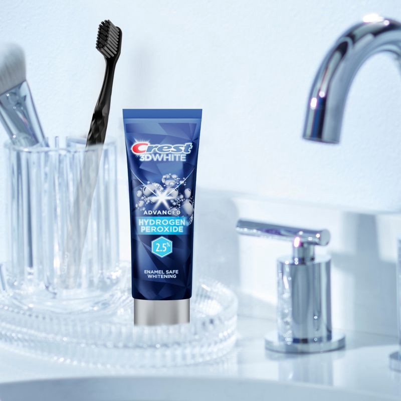 slide 7 of 11, Crest 3DWhite Advanced 2.5% Hydrogen Peroxide - 3.0oz, 3 oz