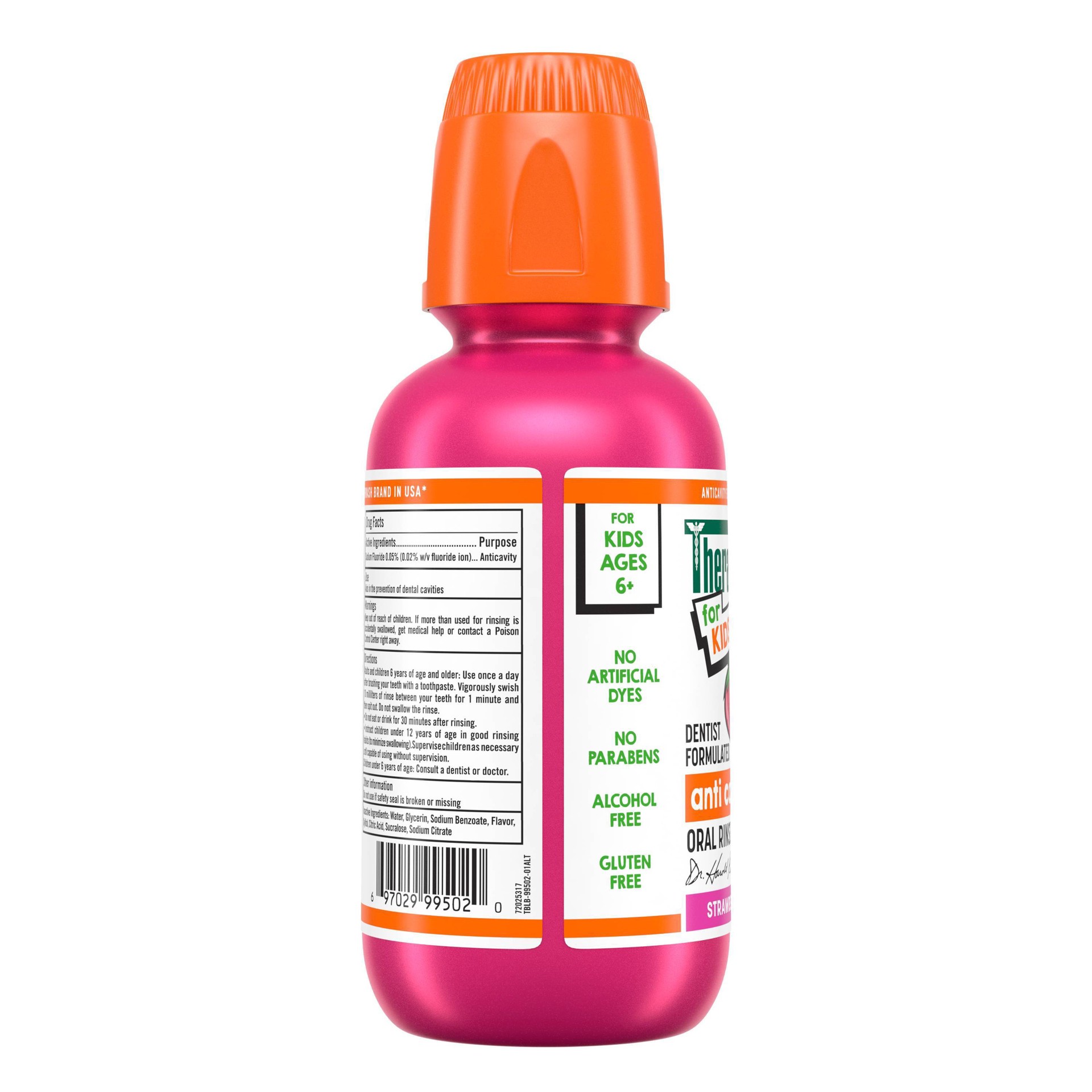 TheraBreath Kids' Mouthwash Strawberry Splash 10 fl oz 10 fl oz Shipt