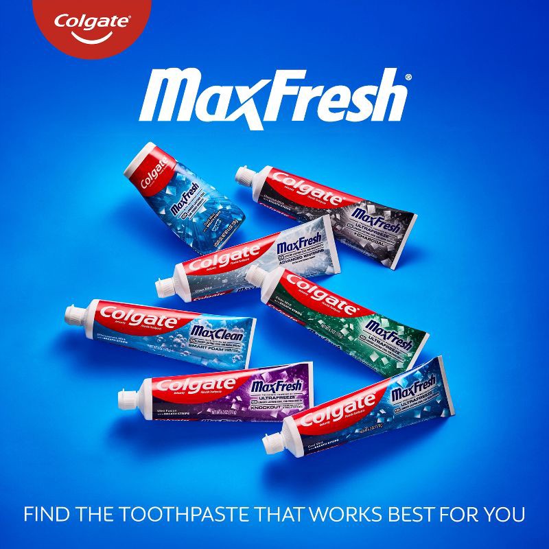 slide 9 of 12, Colgate Max Fresh Toothpaste Knockout - 6.3oz/3pk, 6.3 oz, 3 ct
