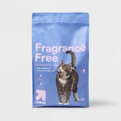 Fragrance Free with Baking Soda Clumping Cat Litter - 20lbs - up&up™