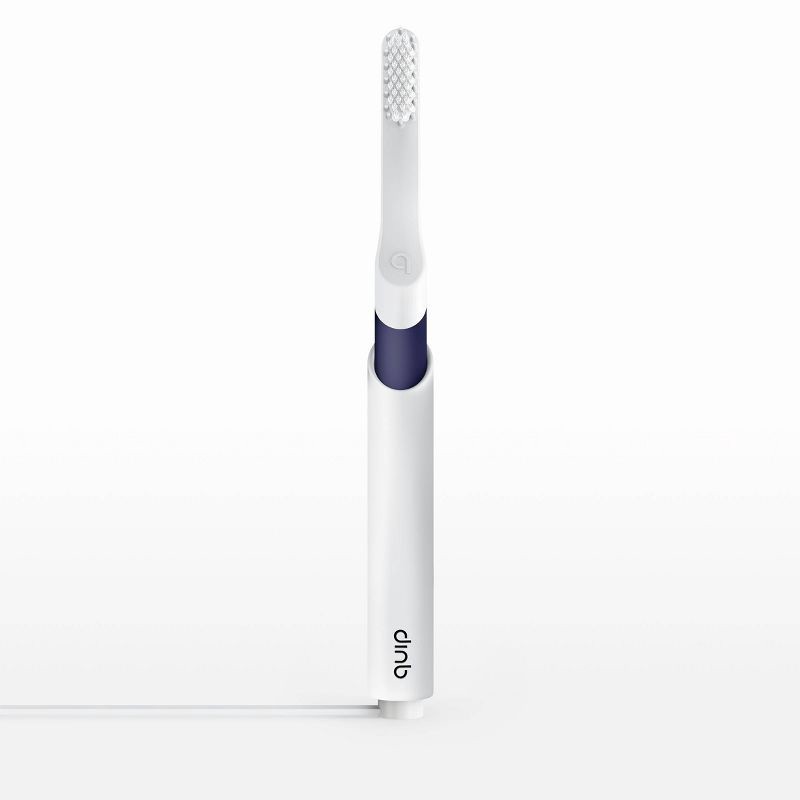 slide 5 of 10, quip Rechargeable Sonic Electric Toothbrush - Plastic | Timer + Travel Case/Mount, 1 ct