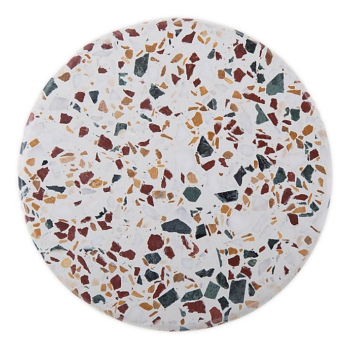 slide 1 of 1, Artisanal Kitchen Supply Terrazzo Trivet - Red/Multi, 1 ct