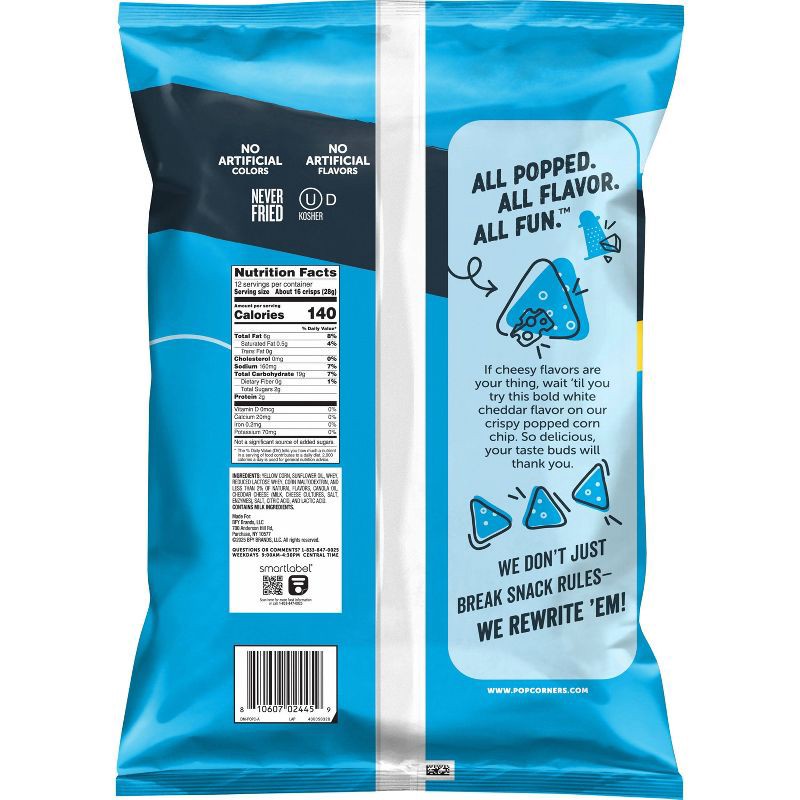 slide 2 of 7, PopCorners White Cheddar - 12oz, 12 oz