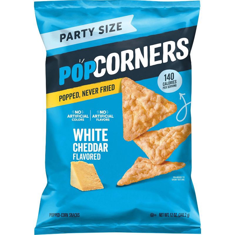 slide 1 of 7, PopCorners White Cheddar - 12oz, 12 oz