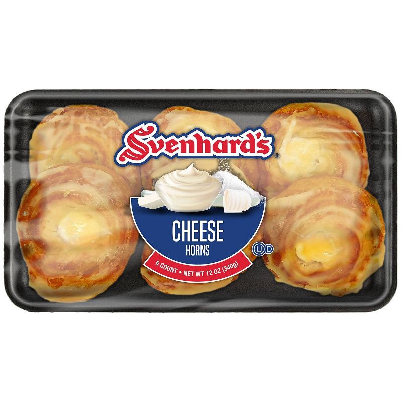 slide 1 of 4, Svenhard's Pastry Cheese Horns - 12oz/6ct, 6 ct; 12 oz
