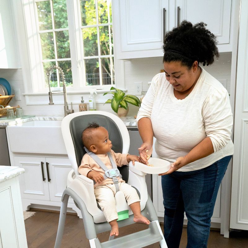 slide 3 of 16, Ingenuity Full Course SmartClean 6-in-1 High Chair - Slate, 1 ct