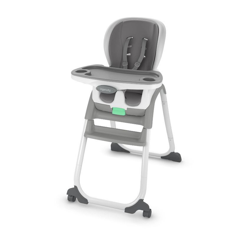 slide 1 of 16, Ingenuity Full Course SmartClean 6-in-1 High Chair - Slate, 1 ct